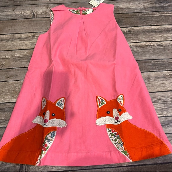 Mini boden fox pinnie nwt